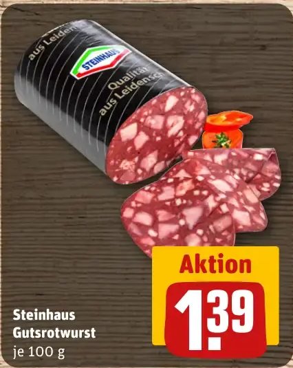 Steinhaus Gutsrotwurst