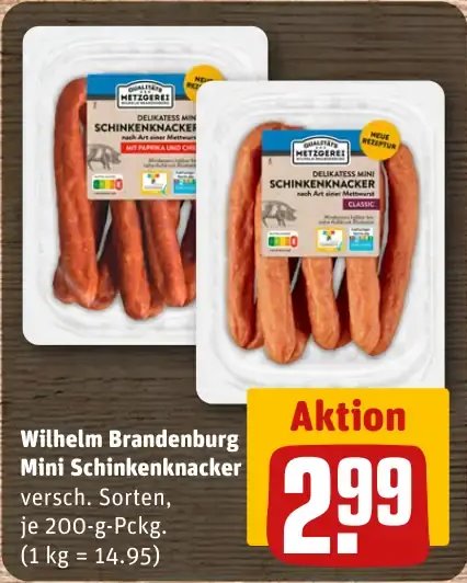 Wilhelm Brandenburg Mini Schinkenknacker