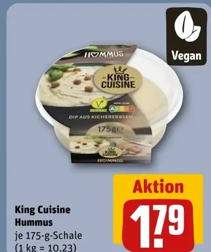 King Cuisine Hummus