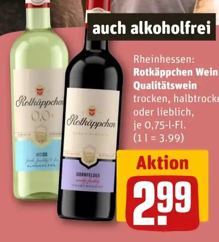 Rotkäppchen Wein