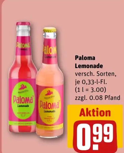 Paloma Lemonade