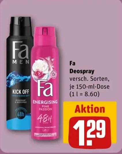 Fa Deospray