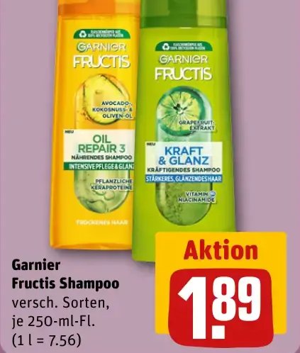 Garnier Fructis Shampoo
