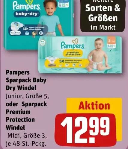 Pampers Sparpack Baby Dry Windel
