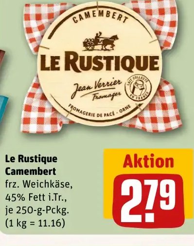 Le Rustique Camembert