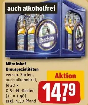 Mönchshof Brauspezialitäten