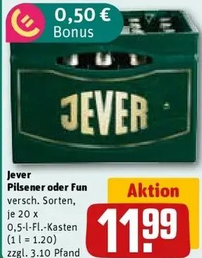 Jever Pilsener oder Fun