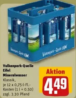 Vulkanpark-Quelle Eifel Mineralwasser Klassik