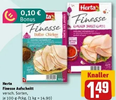 Herta Finesse Aufschnitt