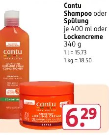 Cantu Shampoo oder Spülung