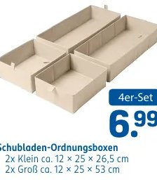 Schubladen-Ordnungsboxen