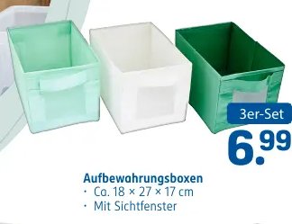 Aufbewahrungsboxen