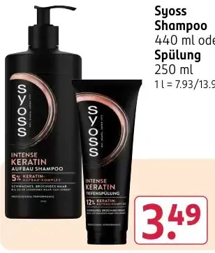 Syoss Shampoo