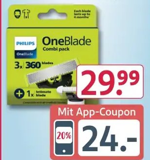 Philips OneBlade Rasierklingen
