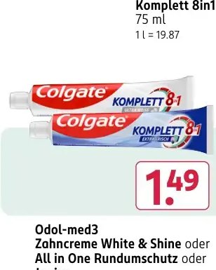 Colgate Zahncreme