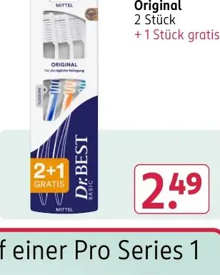 Dr. Best Zahnbürste Original