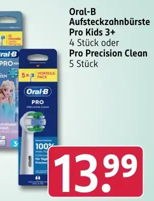 Oral-B Aufsteckzahnbürste