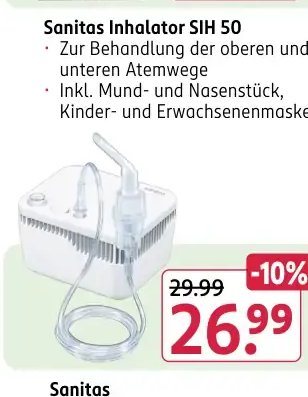 Sanitas Inhalator SIH 50