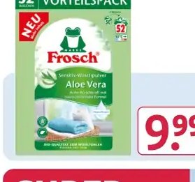 Frosch Waschmittel Pulver