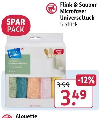 Flink & Sauber Microfaser Universaltuch