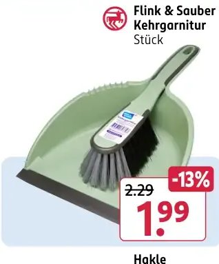 Flink & Sauber Kehrgarnitur
