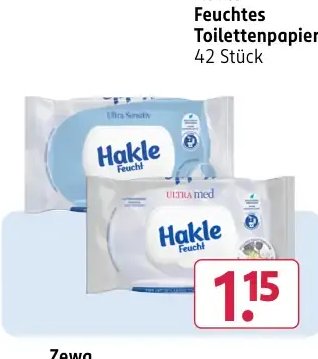 Hakle Feuchtes Toilettenpapier