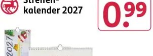Streifenkalender 2027