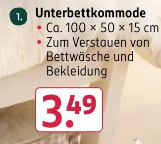 Unterbettkommode