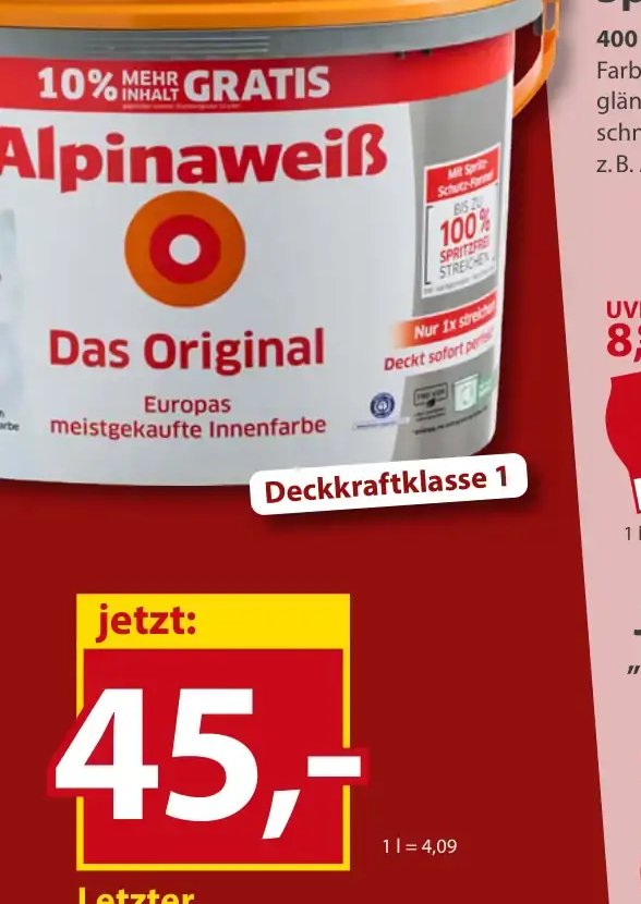 Alpinaweiß Das Original