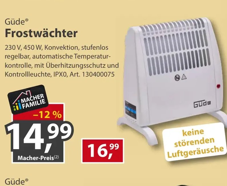 Güde® Frostwächter