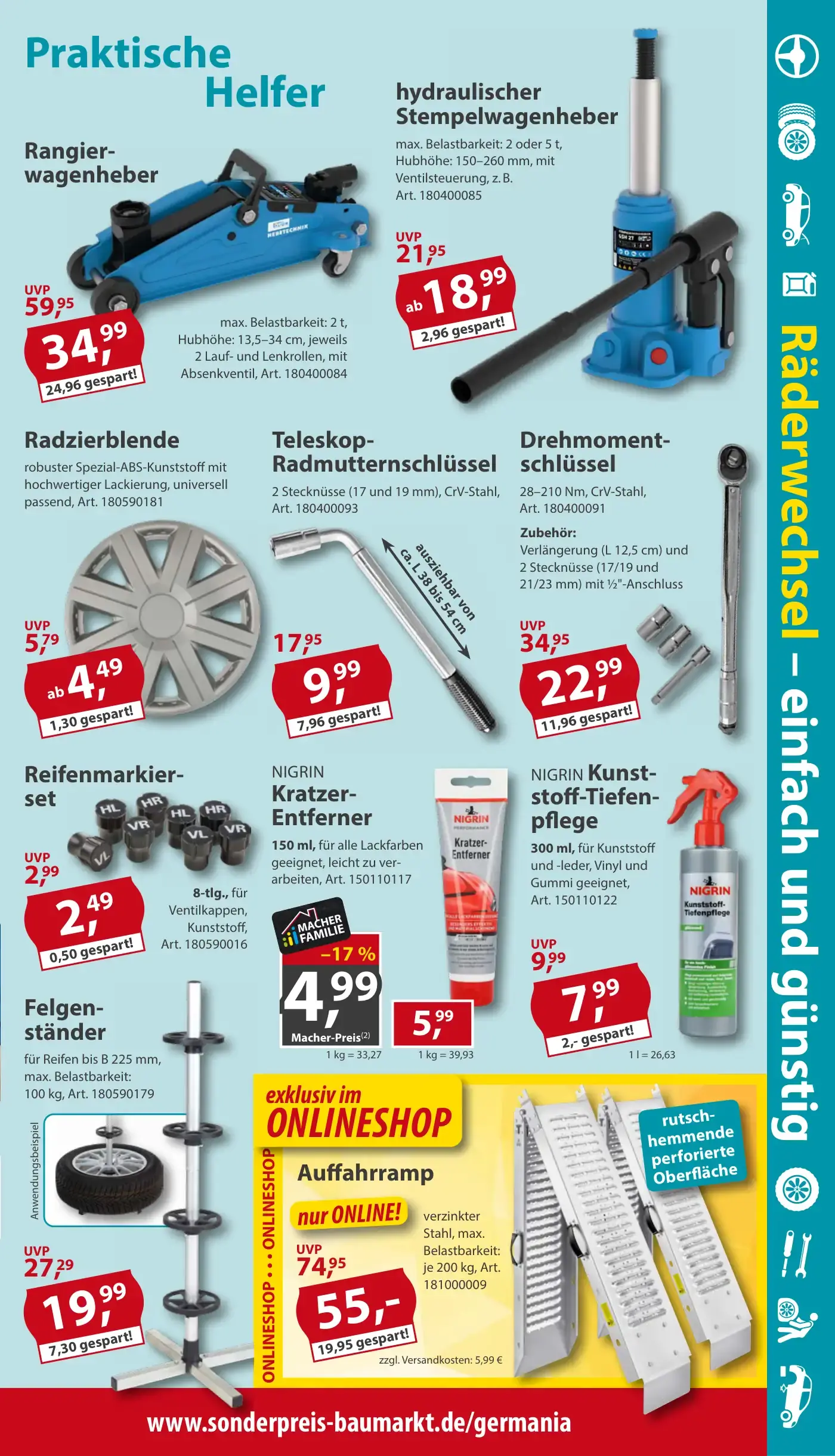 Sonderpreis Baumarkt Prospekt Seite 9