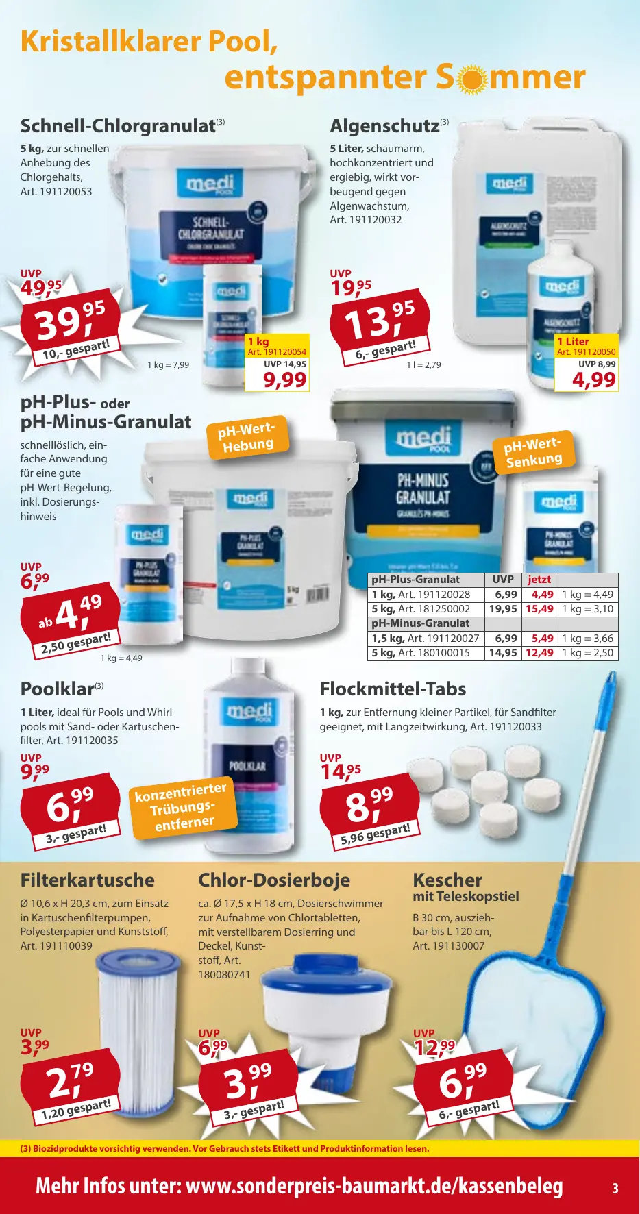 Sonderpreis Baumarkt Prospekt Seite 3
