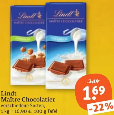 Lindt Maître Chocolatier