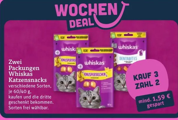 Whiskas Katzensnacks