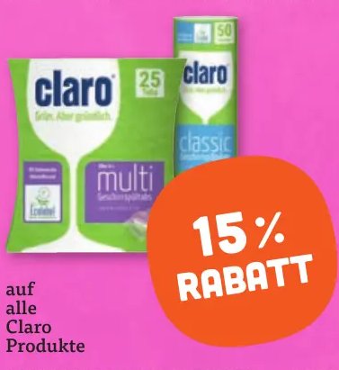 Claro Produkte
