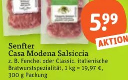 Senfter Casa Modena Salsiccia