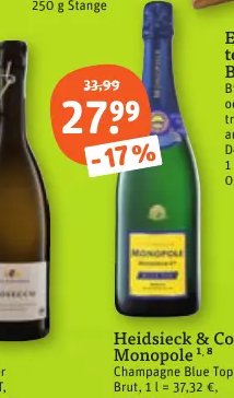 Heidsieck & Co. Monopole Champagne Blue Top