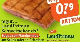 tegut... LandPrimus Schweinebauch