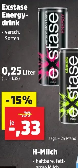 Extase Energy-drink