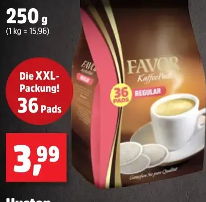 Favor Kaffeepads