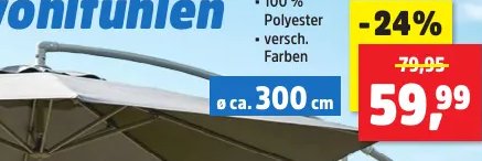 Ampelschirm „Deluxe“