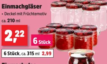 Einmachgläser