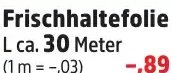 Frischhaltefolie