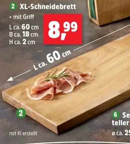 XL-Schneidebrett