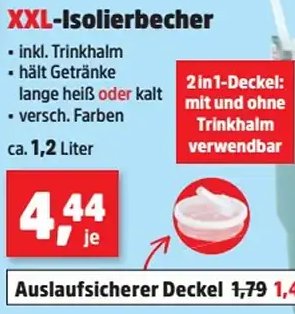 XXL-Isolierbecher