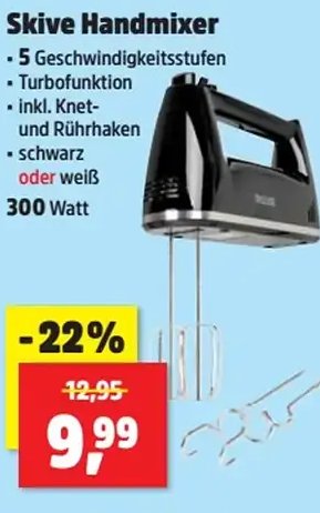 Skive Handmixer