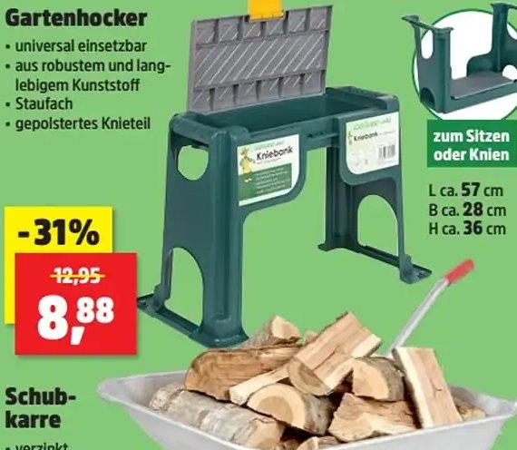 Gartenhocker