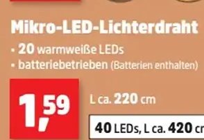 Mikro-LED-Lichterdraht