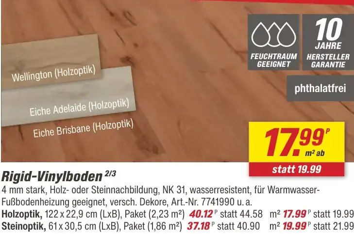 Rigid-Vinylboden