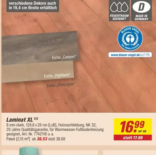 Laminat XL
